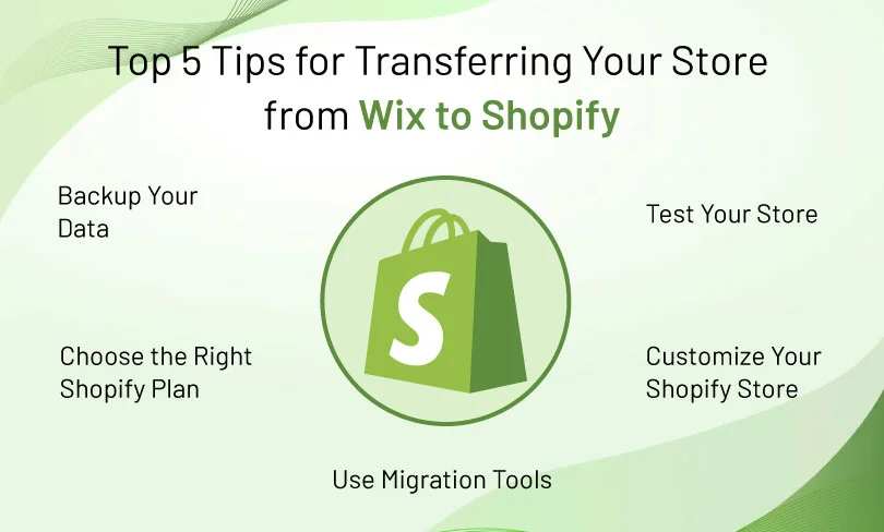 5 Tips for Transferring Wix to Shopify